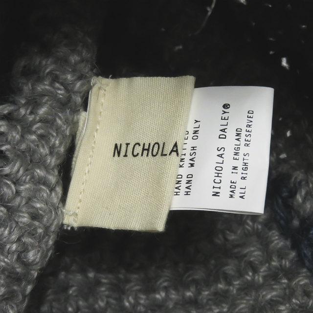 た*ぎ様 NICHOLAS DALEY　クロシェ　メッシュ　ニット イギリス製 NICHOLAS DALEY(ニコラスデイリー)｜HAND CROCHET BUCKET HAT