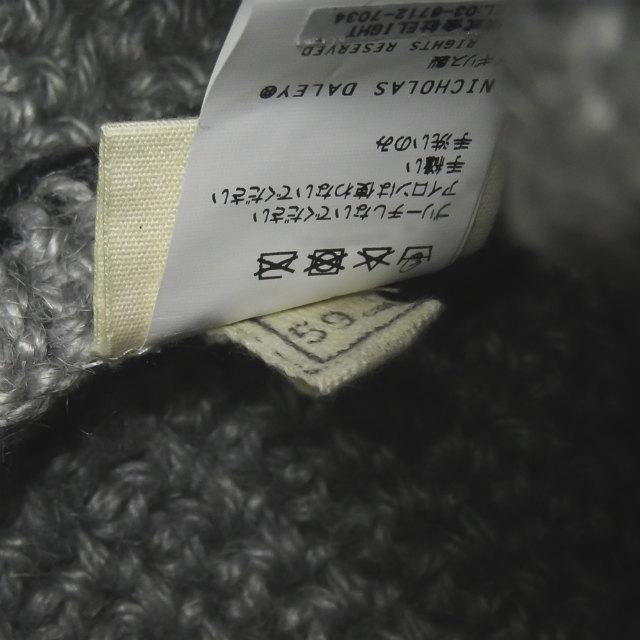 ニコラスデイリー NICHOLAS DALEY イギリス製 HAND KNITED BUCKET HAT