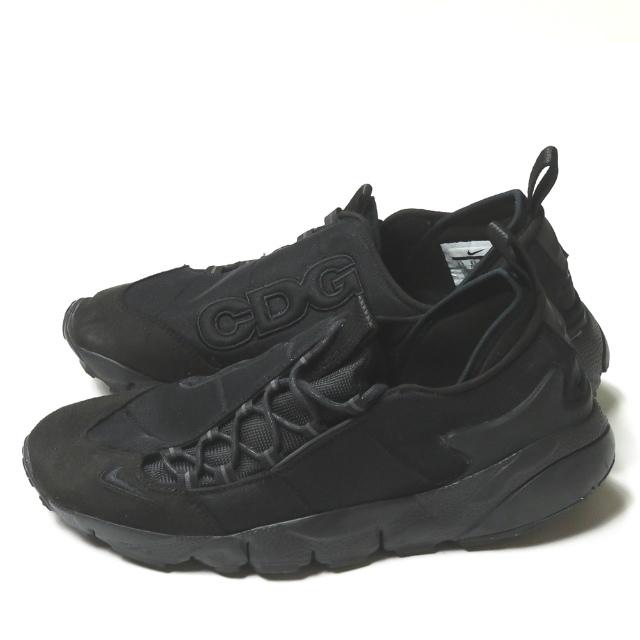 ブラックコムデギャルソン ナイキ BLACK COMME des GARCONS x NIKE 別注 AIR FOOTSCAPE NM/CDG エア フットスケープ BV0075-001 US9.5(27.5cm) ブラック |  | 01