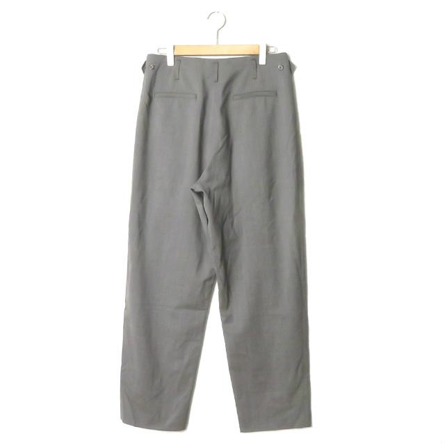 MAISON KITSUNE メゾンキツネ 19AW PLEATED PANTS 2タックワイド