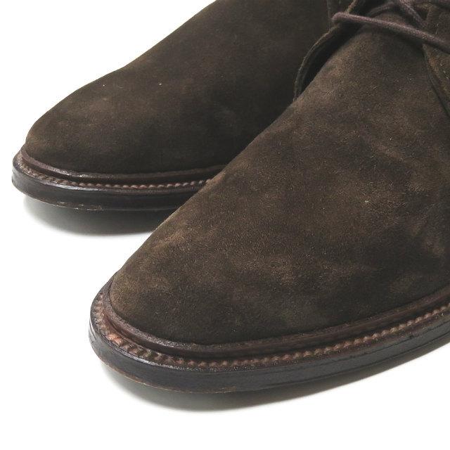ALDEN 1492 レイドンラスト チャッカブーツ スエード 7.5 茶 | www