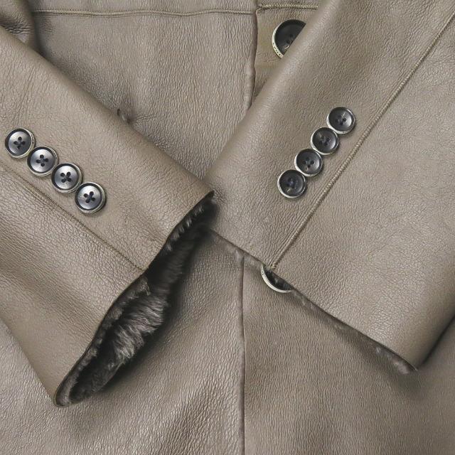 エポカ ウォモ EPOCA UOMO ムートンチェスターコート M1C90-808-76 50