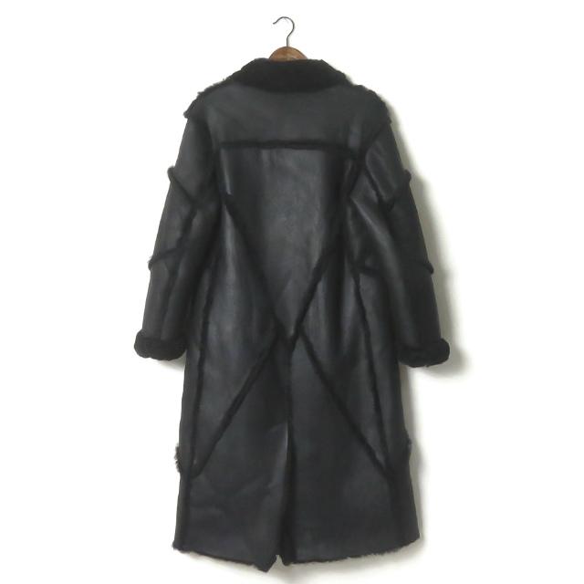 ETRO エトロ 19AW イタリア製 リアルムートン チェスターフィールドコート 192-1L916-9590 46 ブラック アウター mm9477 |  | 01