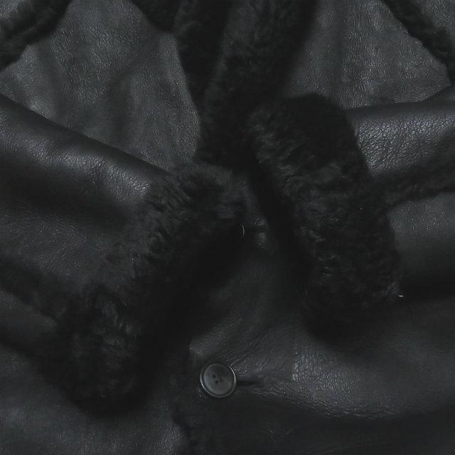 ETRO エトロ 19AW イタリア製 リアルムートン チェスターフィールドコート 192-1L916-9590 46 ブラック アウター mm9477 |  | 06