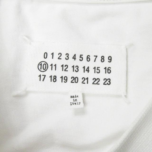 メゾンマルジェラ Maison Margiela 10 19SS イタリア製 RESIN SIMILAR FADE グラフィックプリントTシャツ S50GC0537 S23366 46 ホワイト 半袖 |  | 02