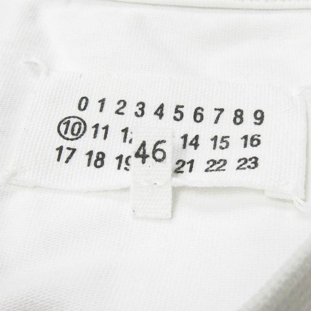 メゾンマルジェラ Maison Margiela 10 19SS イタリア製 RESIN SIMILAR FADE グラフィックプリントTシャツ S50GC0537 S23366 46 ホワイト 半袖 |  | 08