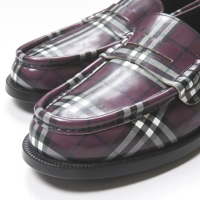 SALE／80%OFF】 Burberry × gosha rubchinskiy チェック ローファー