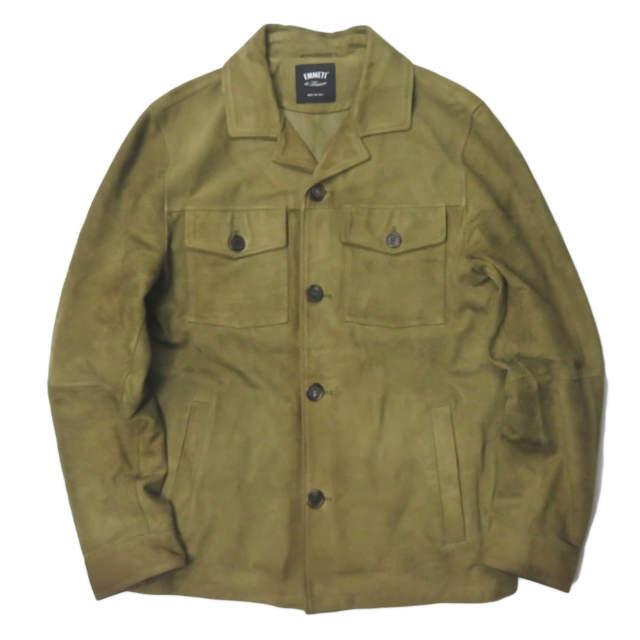 EMMETI x Brilla per il gusto エンメティ 20AW 別注 SINCLEA スエード シャツブルゾン 46 グリーン  レザージャケット BEAMS mm9637 :mm9637:LOOPヤフーショッピング店 - 通販 - Yahoo!ショッピング