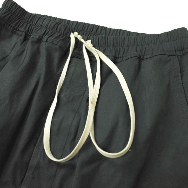 Rick Owens リックオウエンス 16AW イタリア製 DRAWSTRING CROPPED PANTS サルエルクロップドパンツ RU16F6381 46 ブラック mm9732 |  | 02