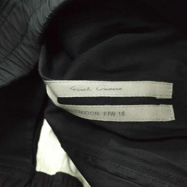 Rick Owens リックオウエンス 16AW イタリア製 DRAWSTRING Rick Owens リックオウエンス 16AW イタリア製 DRAWSTRING