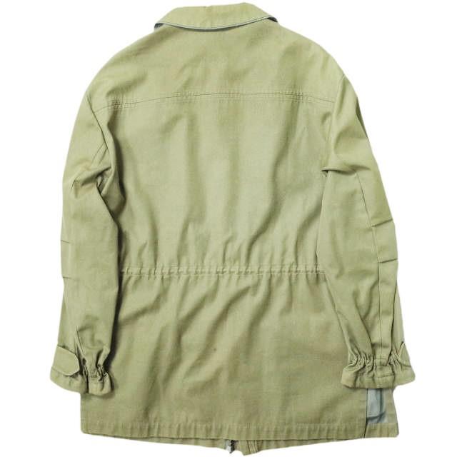 HERMES エルメス フランス製 00's オックスコットン ミリタリージャケット S KHAKI ヴィンテージ オールド ラバータグ アウター mm9767 |  | 01