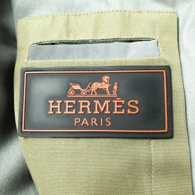 HERMES エルメス フランス製 00's オックスコットン ミリタリージャケット S KHAKI ヴィンテージ オールド ラバータグ アウター mm9767 |  | 02