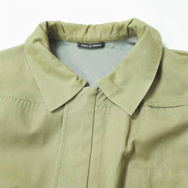 HERMES エルメス フランス製 00's オックスコットン ミリタリージャケット S KHAKI ヴィンテージ オールド ラバータグ アウター mm9767 |  | 03