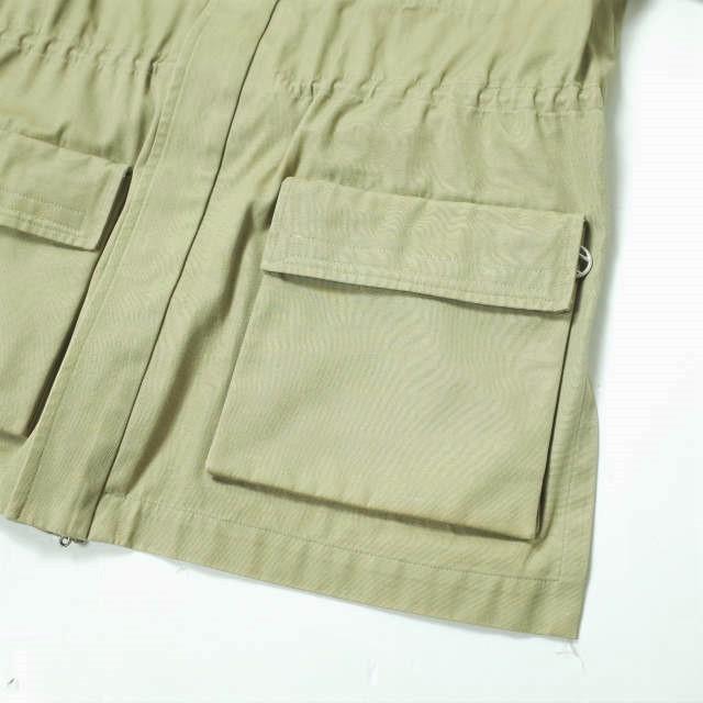 HERMES エルメス フランス製 00's オックスコットン ミリタリージャケット S KHAKI ヴィンテージ オールド ラバータグ アウター mm9767 |  | 04