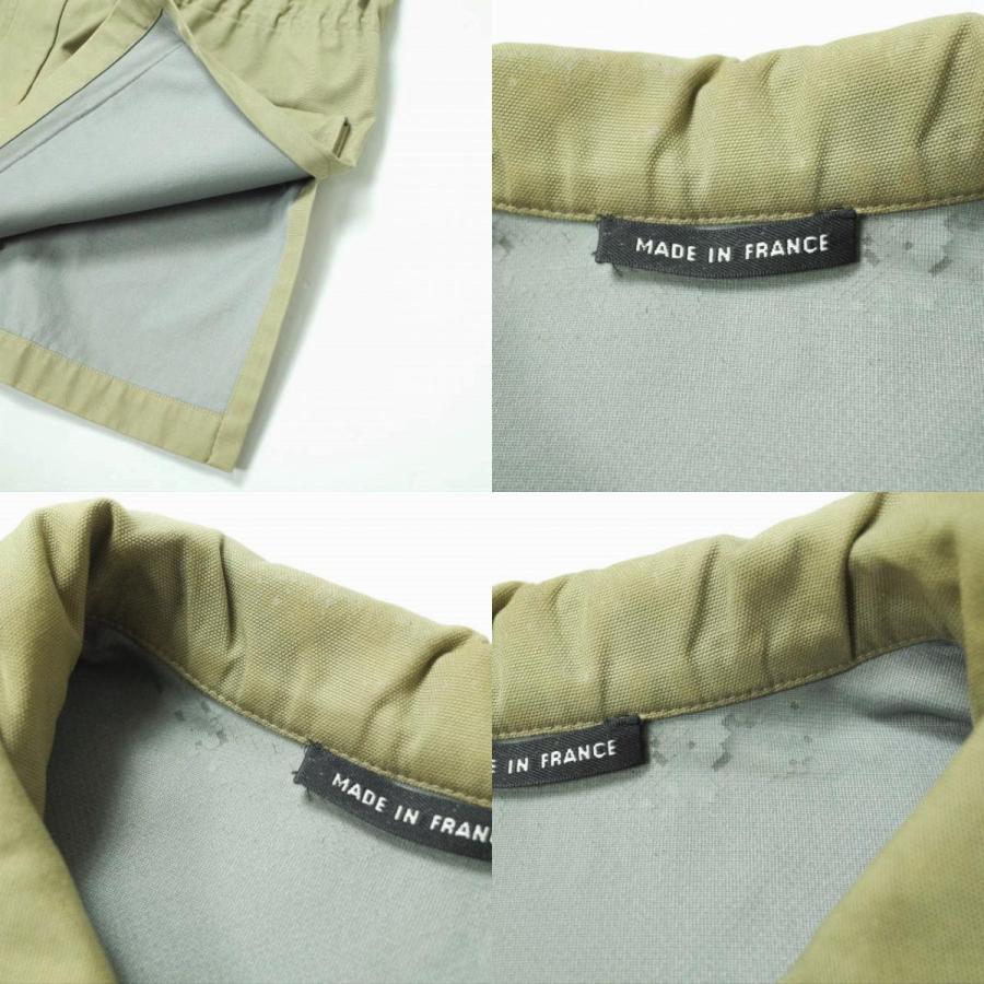 HERMES エルメス フランス製 00's オックスコットン ミリタリージャケット S KHAKI ヴィンテージ オールド ラバータグ アウター mm9767 |  | 09