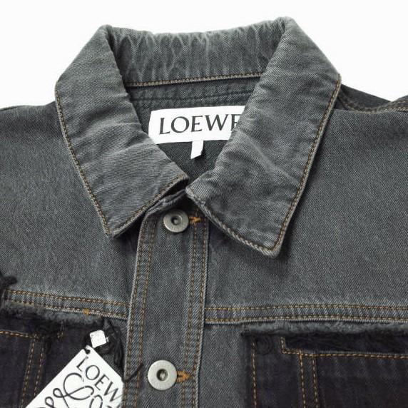 LOEWE 22AW FADED DENIM JACKET デニムジャケット LOEWE ロエベ 22AW イタリア製 FADED DENIM JACKET フェード