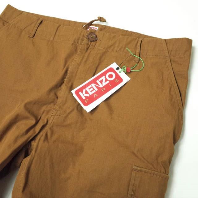 KENZO by NIGO ケンゾー バイ ニゴー 22AW フラワーボタンカーゴパンツ FC65PA2429DD 40 ブラウン コットンリップストップ ボトムス mm9790 |  | 04