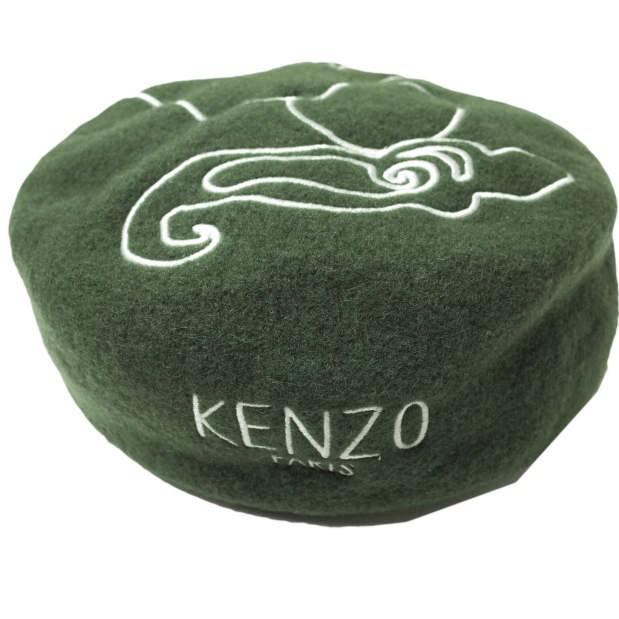 KENZO by NIGO ケンゾー バイ ニゴー 22AW Souvenir Woollen Beret スーベニアウールベレー帽 PFC65AC912F34.51 ONE SIZE グリーン mm9791 |  | 01