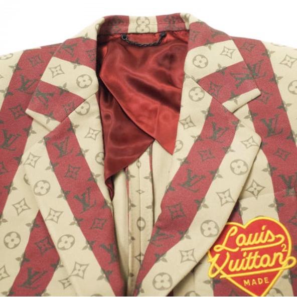 新品 LOUIS VUITTON x NIGO ルイ・ヴィトン ニゴー 22SS モノグラムトランクストライプポケットジャケット RM221M I94 HMJ02E 52 mm9797 |  | 04
