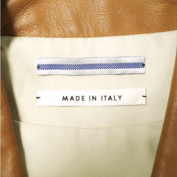 Cristaseya クリスタセヤ 22AW イタリア製 OVER BLOUSON WITH LEATHER PATCH レザーパッチ オーバーブルゾン XL Chalk カバーオール mm9816 |  | 03