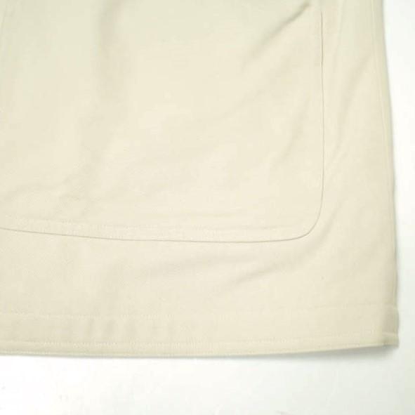 Cristaseya クリスタセヤ 22AW イタリア製 OVER BLOUSON WITH LEATHER PATCH レザーパッチ オーバーブルゾン XL Chalk カバーオール mm9816 |  | 06