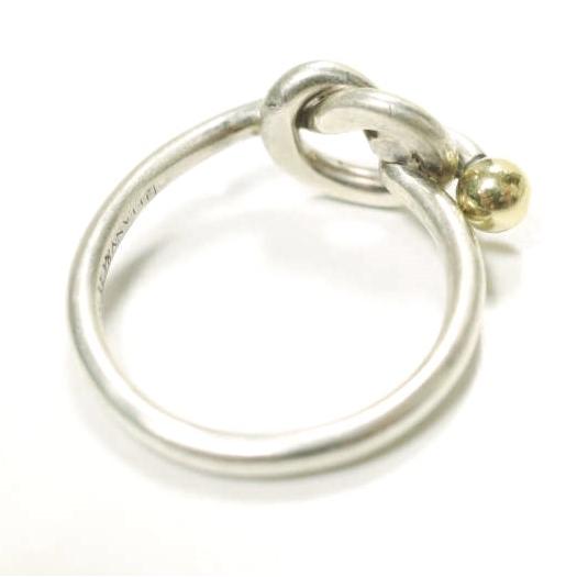 TIFFANY＆Co. ティファニー ラブノットリング 925 750 13号 SILVER/GOLD 指輪 アクセサリー mm9821 |  | 04
