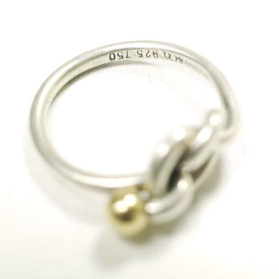TIFFANY＆Co. ティファニー ラブノットリング 925 750 13号 SILVER/GOLD 指輪 アクセサリー mm9821 |  | 05