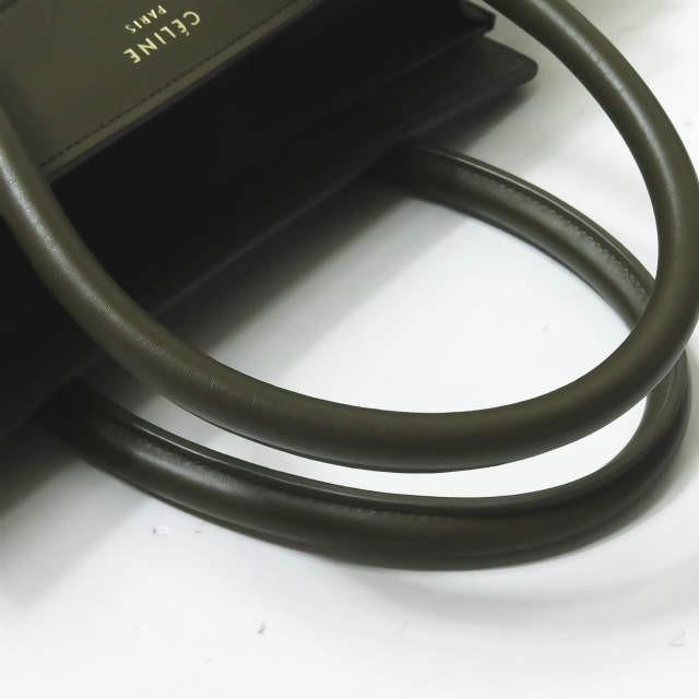 CELINE セリーヌ ラゲージ マイクロショッパー U-AT-0114/U-MM-0124 Luggage Micro ハンドバッグ スムースカーフ カバン |  | 04