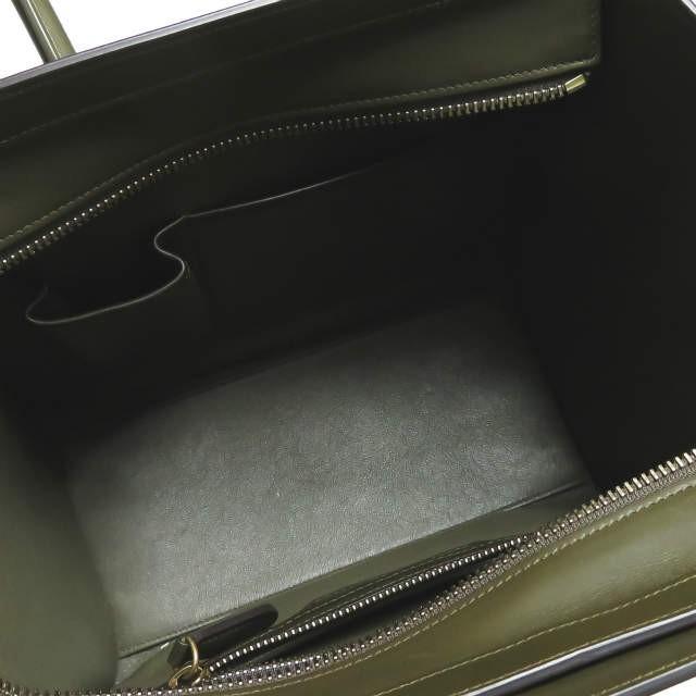 CELINE セリーヌ ラゲージ マイクロショッパー U-AT-0114/U-MM-0124 Luggage Micro ハンドバッグ スムースカーフ カバン |  | 05