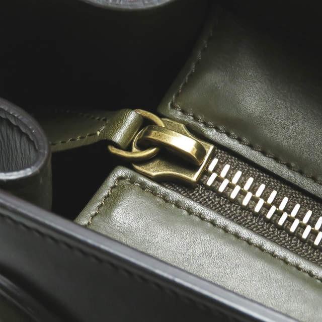 CELINE セリーヌ ラゲージ マイクロショッパー U-AT-0114/U-MM-0124 Luggage Micro ハンドバッグ スムースカーフ カバン |  | 09