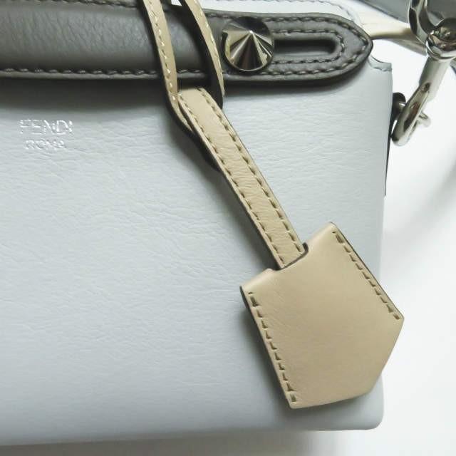 フェンディ FENDI イタリア製 MINI BY THE WAY ミニ バイザウェイ 8BL135-5QJ 188-8762 ライトブルー 2WAY ショルダー ハンド ボストンバッグ カバン |  | 03