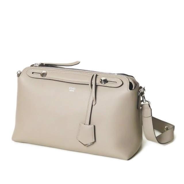 フェンディ FENDI イタリア製 BY THE WAY バイザウェイ 8BL124-1D5 188-0059 TAUPE 2WAY ショルダー ハンド ボストンバッグ カバン | 