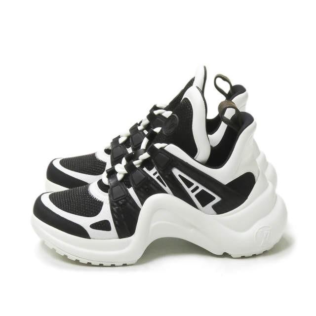 ルイ・ヴィトン LOUIS VUITTON イタリア製 LV ARCHLIGHT SNEAKER アークライトスニーカー GO 0158 34