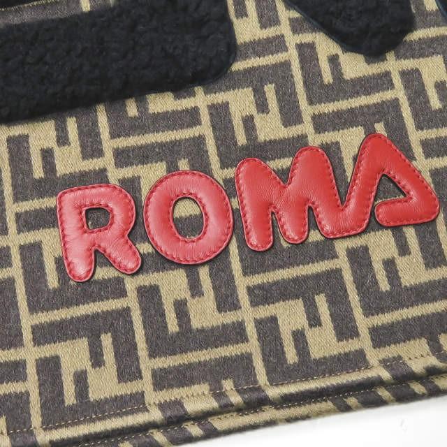 フェンディ FENDI イタリア製 SCARF 32x215 WOVEN WITH FUR TOBACCO FFロゴ シープボア モノグラムマフラー ブラウン FILA フィラ スカーフ FENDI MANIA |  | 04