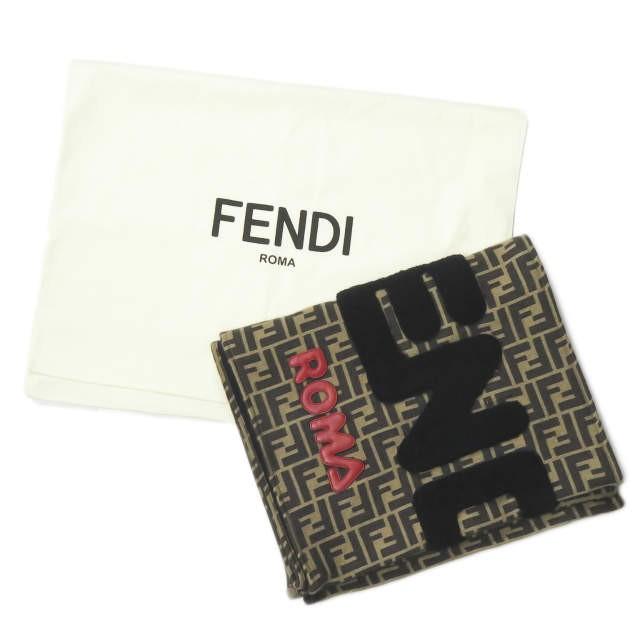フェンディ FENDI イタリア製 SCARF 32x215 WOVEN WITH FUR TOBACCO FFロゴ シープボア モノグラムマフラー ブラウン FILA フィラ スカーフ FENDI MANIA |  | 09