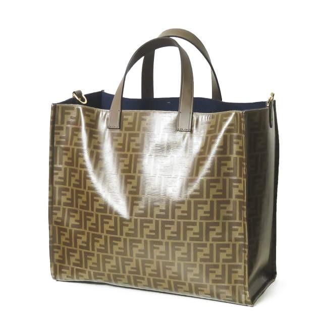 フェンディ FENDI FFロゴ トートバッグ 8BH357 A5N6 F1562 ブラウン FILA フィラ FENDI MANIA 大容量 ショッピングバッグ カバン |  | 01