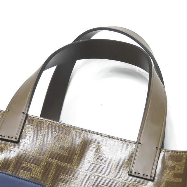 フェンディ FENDI FFロゴ トートバッグ 8BH357 A5N6 F1562 ブラウン FILA フィラ FENDI MANIA 大容量 ショッピングバッグ カバン |  | 08