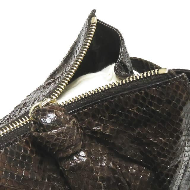 グッチ GUCCI イタリア製 HYSTERIA PYTHON CLUTCH ヒステリア パイソンクラッチバッグ 197015-2123 ブラウン パーティーバッグ カバン |  | 07