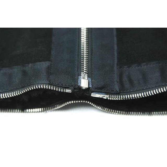 UNUSED アンユーズド 日本製 Mouton Vest ムートンベスト US1302 2 ブラック ジレ ボア ノーカラー シープレザー アウター |  | 05