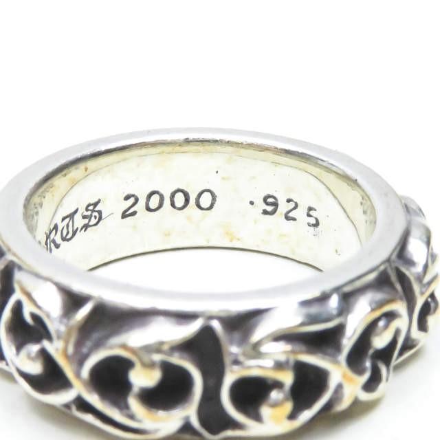クロムハーツ CHROME HEARTS ETERNITY VINE BAND エタニティバインバンドリング 17号 シルバー 指輪 アクセサリー |  | 03