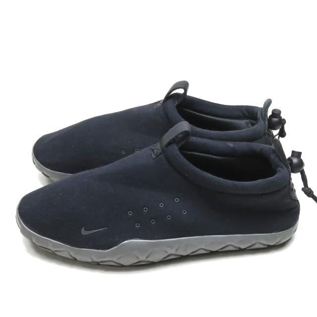 NIKELAB ナイキラボ AIR MOC TECH FLEECE エアモック テックフリース 834591-010 US9(27cm) BLACK/COOL GREY スニーカー｜looponline｜02