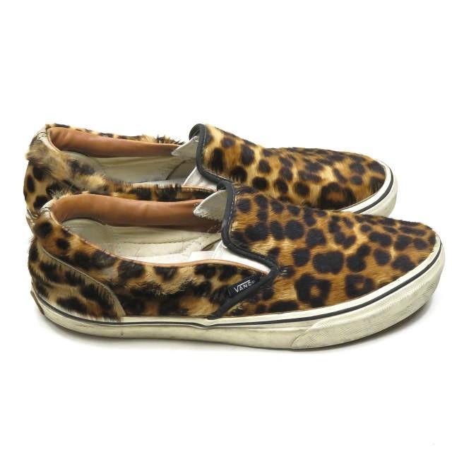 VANS バンズ ハラコレオパードスリッポン V98CL CBP US9.5(27.5cm