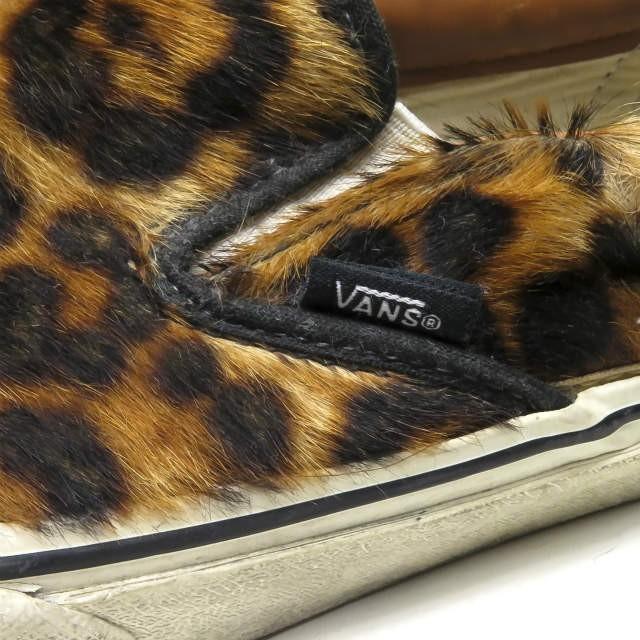 VANS バンズ ハラコレオパードスリッポン V98CL CBP US9.5(27.5cm 