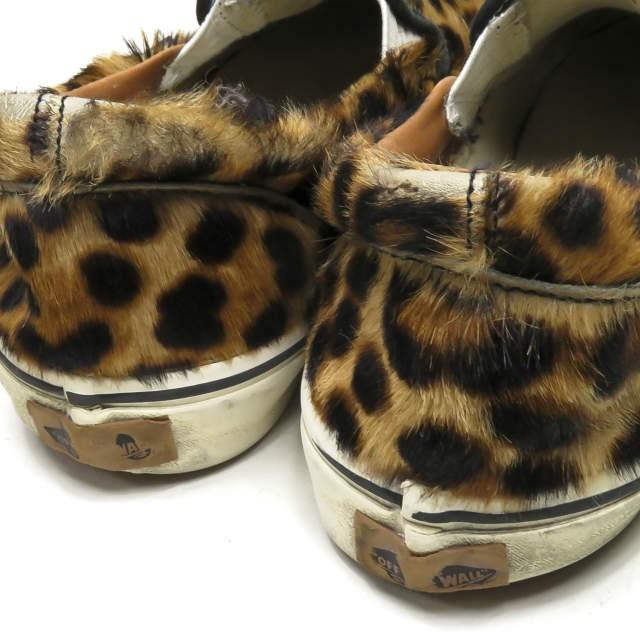 VANS バンズ ハラコレオパードスリッポン V98CL CBP US9.5(27.5 VANS バンズ ハラコレオパードスリッポン V98CL CBP US9.5(27.5