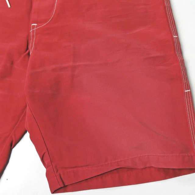 S/DOUBLE エスダブル 日本製 コットンナイロンサーフショーツ 1140709 30 レッド ショートパンツ スイム ボトムス |  | 05