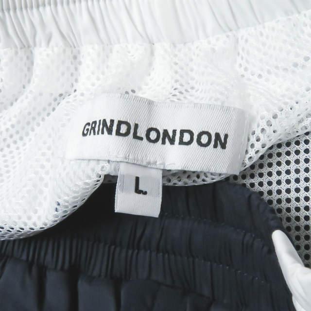 GRIND LONDON グラインドロンドン 19SS SPORTING BOTTOM ナイロンリブトラックパンツ 19030597006410 L ネイビー イージー ☆☆s14249 |  | 02