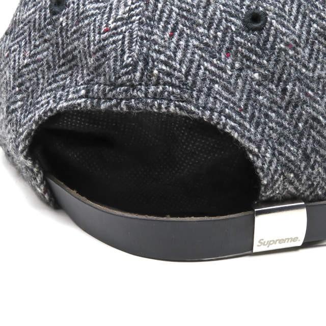 supreme キャップ　16AW ヘリンボーン 16AW SUPREME Wool Herringbone Classic Logo 6-Panel Cap