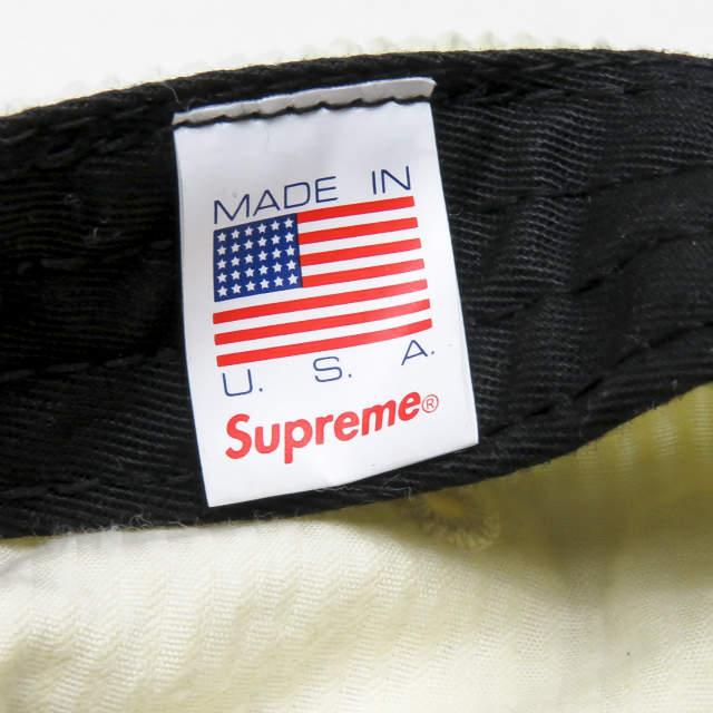 シュプリーム Supreme 18ss Corduroy Camp Cap コーデュロイキャンプキャップ フリー Pale Yellow イエロー アジャスターバック Box Logo ボックスロゴ S Loopヤフーショッピング店 通販 Yahoo ショッピング