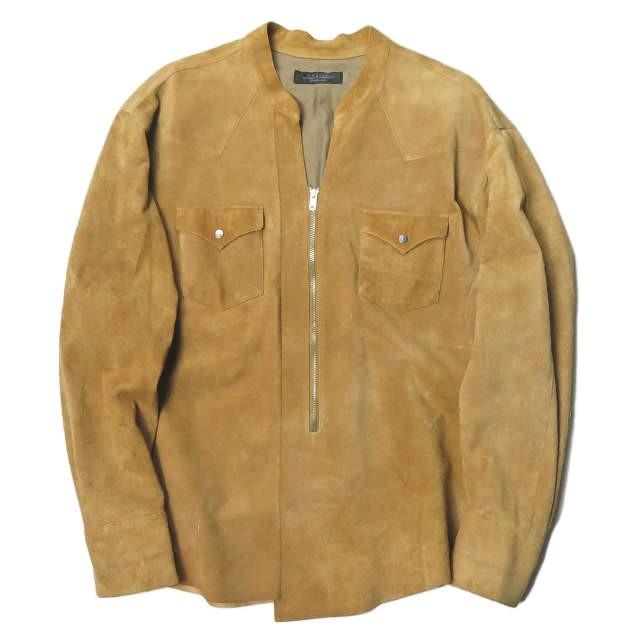 UNUSED アンユーズド 15AW Suede Pullover Western Shirts UNUSED アンユーズド 15AW Suede Pullover Western Shirts