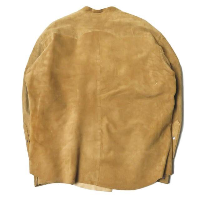 UNUSED アンユーズド 15AW Suede Pullover Western Shirts UNUSED アンユーズド 15AW Suede Pullover Western Shirts